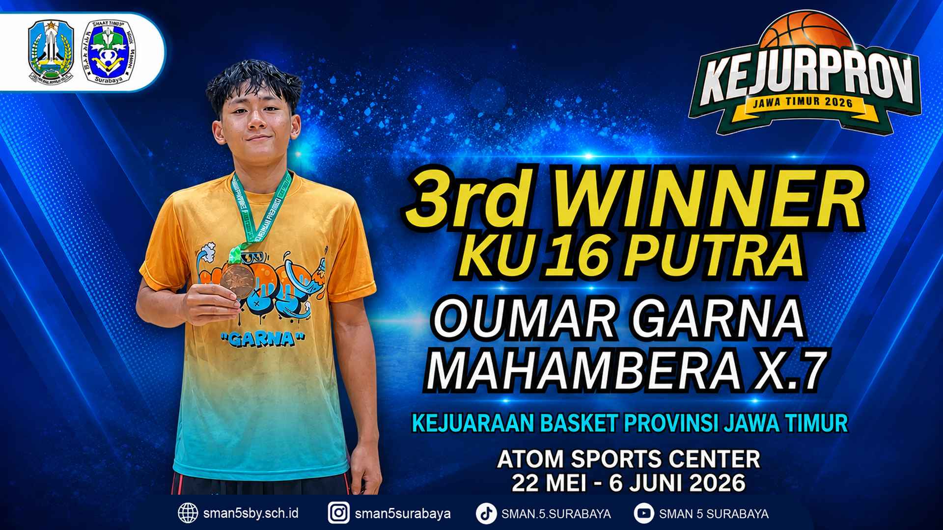 Juara 3 Basket Kejurprov
