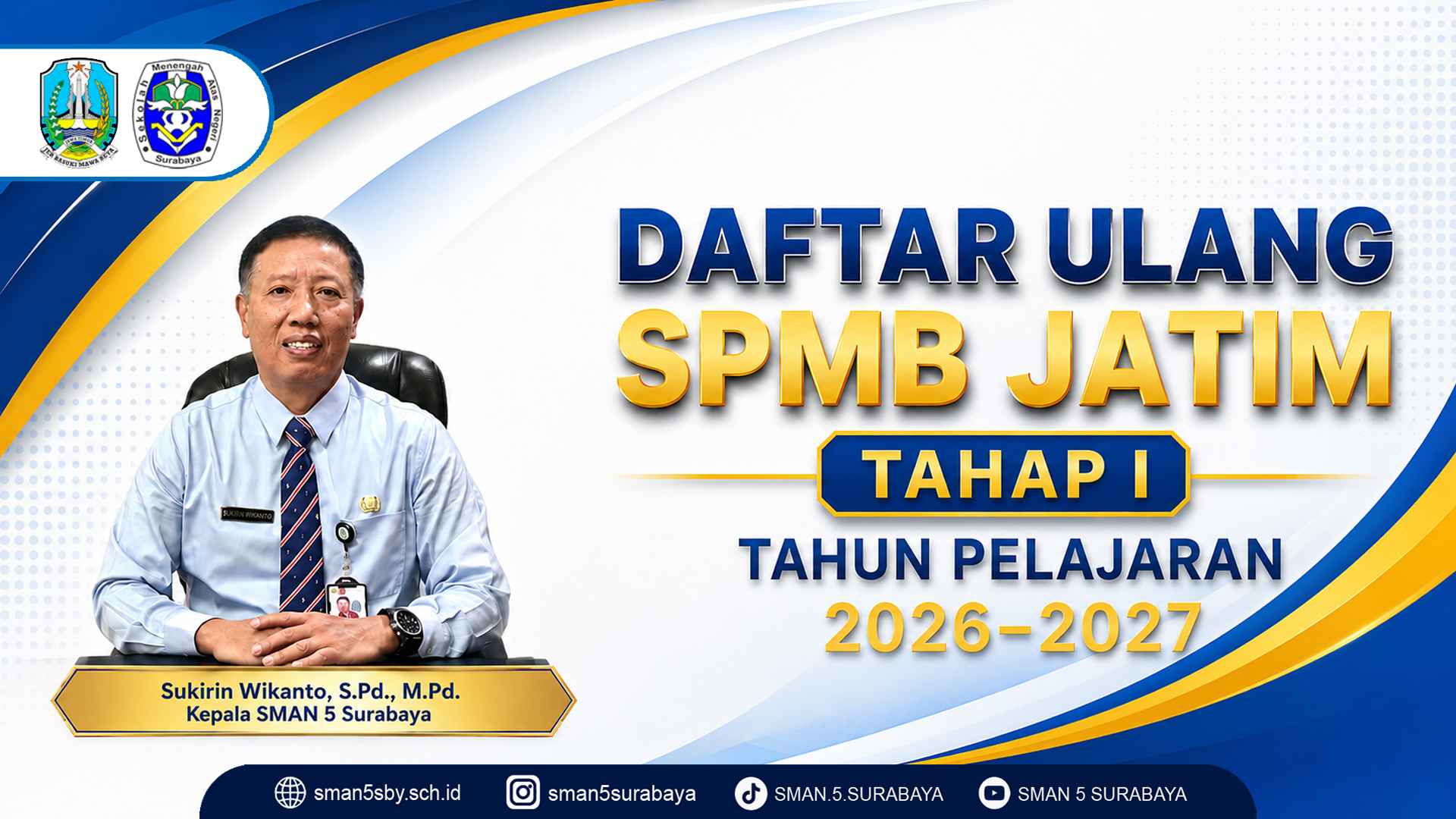 DAFTAR ULANG SPMB TAHAP I