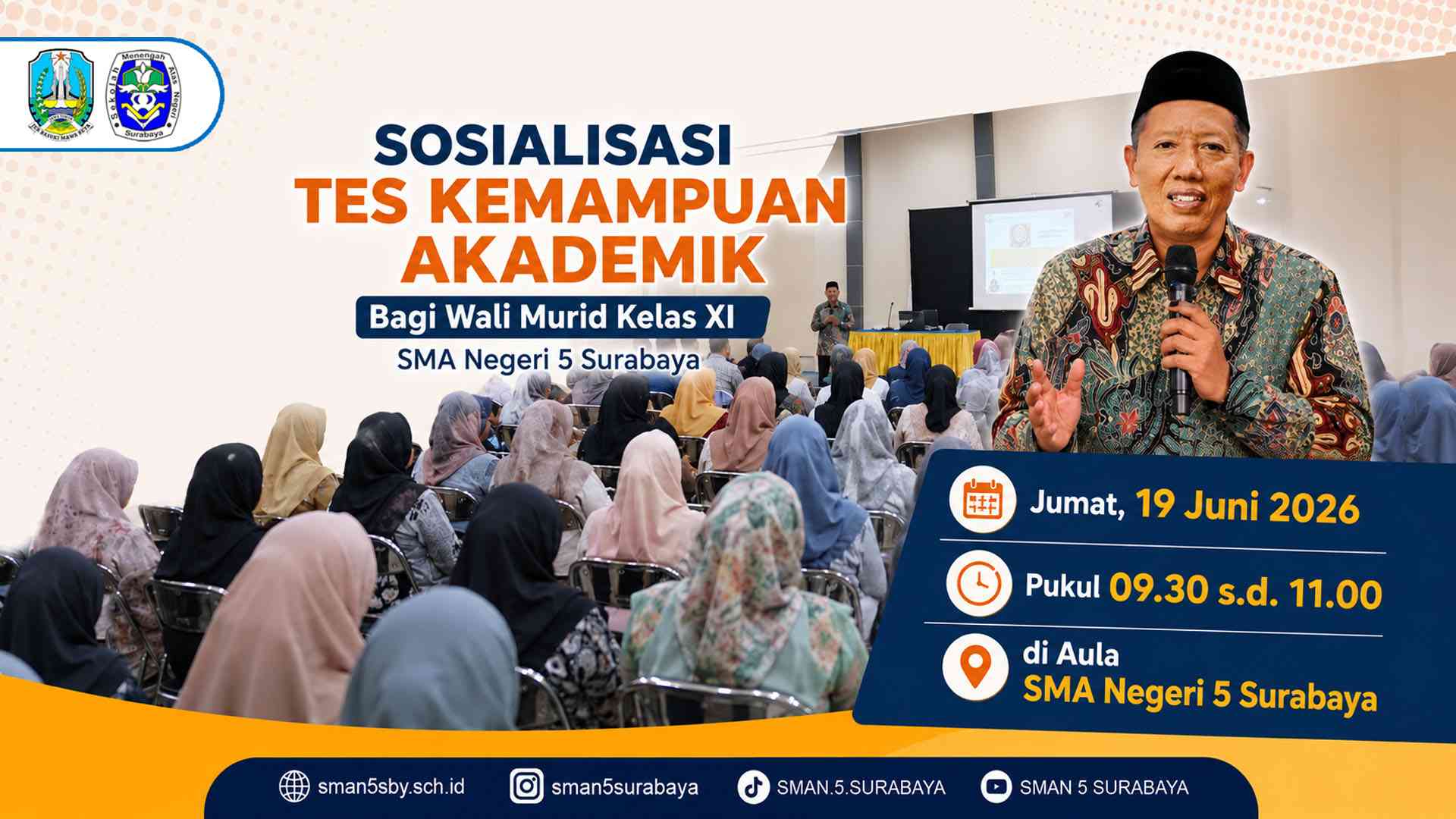 Sosialisasi TKA bagi Wali Murid Kelas XI