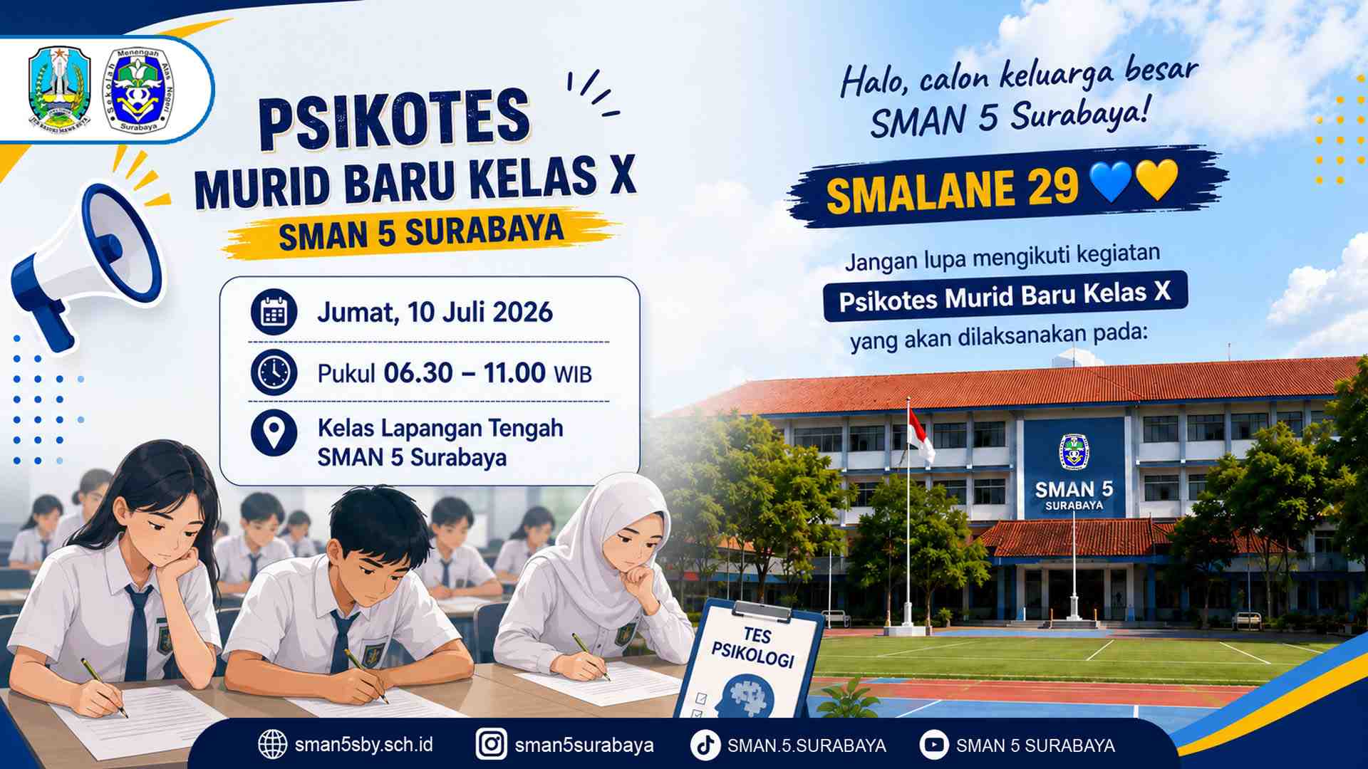 Psikotes Murid Baru 2026-2027