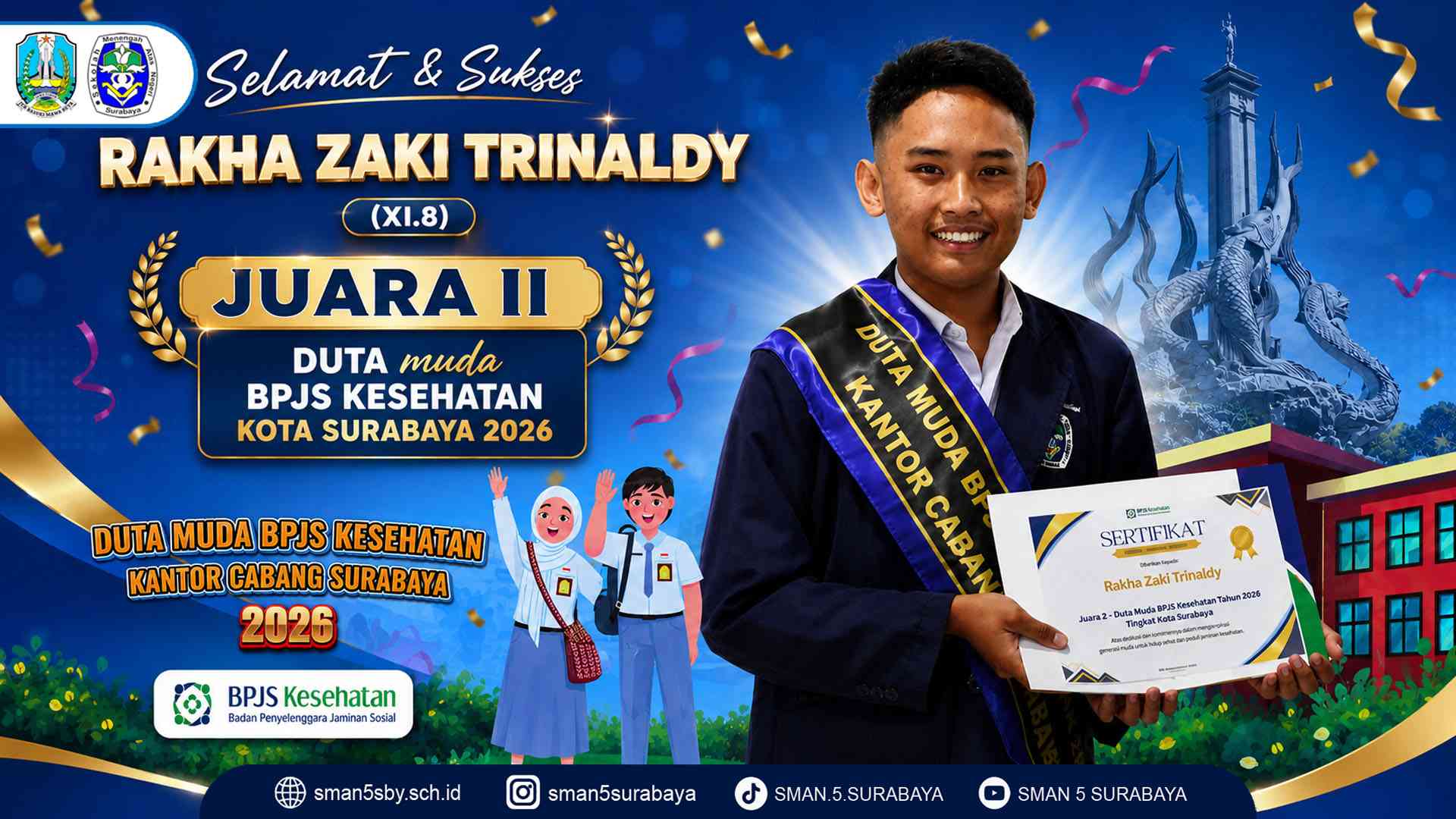 Juara II Duta Muda BPJS Kesehatan