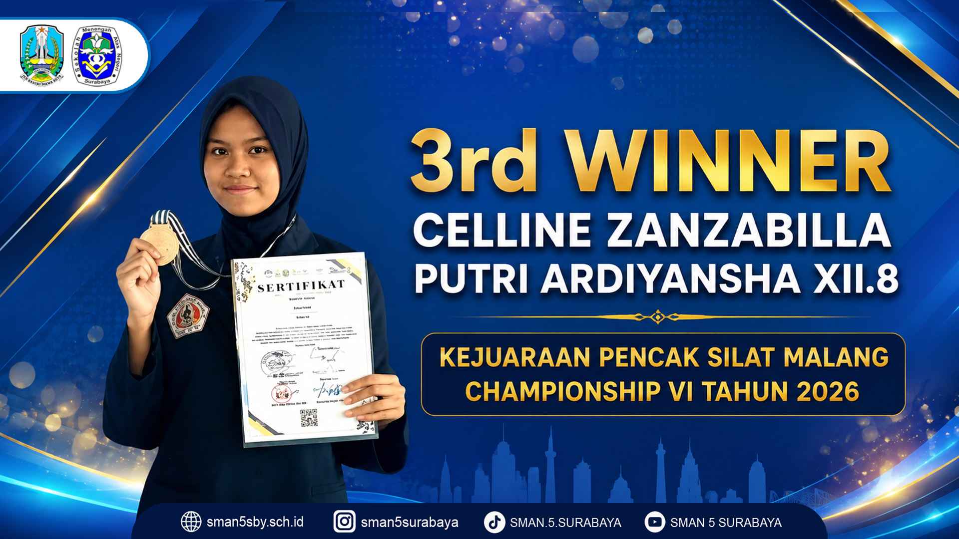 Juara III Pencak Silat Tinkat Nasional
