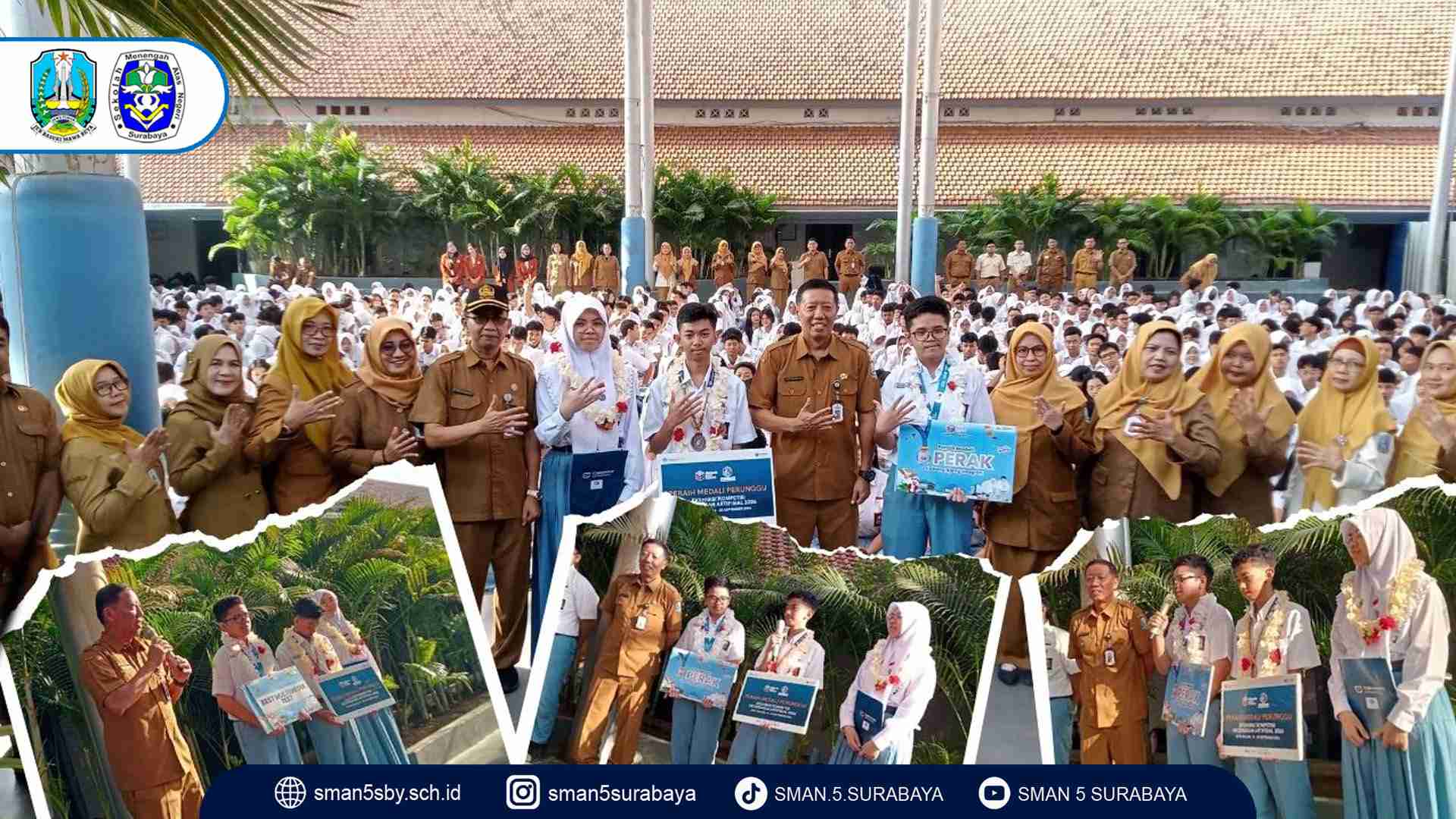 Tiga Siswa SMAN 5 Surabaya Raih Prestasi Gemilang di OSN Dikmen 2026